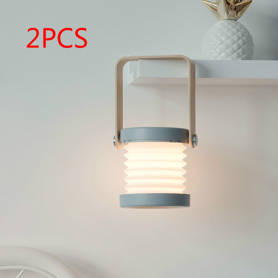Foldable Portable Lantern Lamp USB Rechargeable For Home Decor