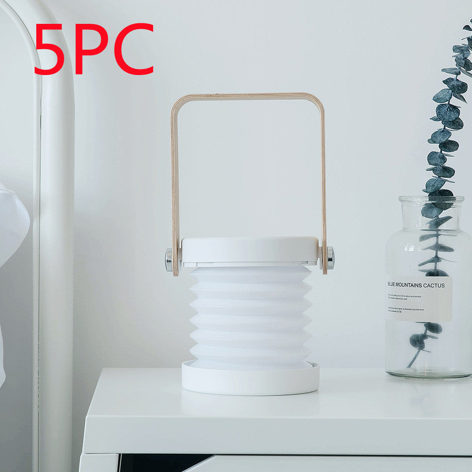 Foldable Portable Lantern Lamp USB Rechargeable For Home Decor