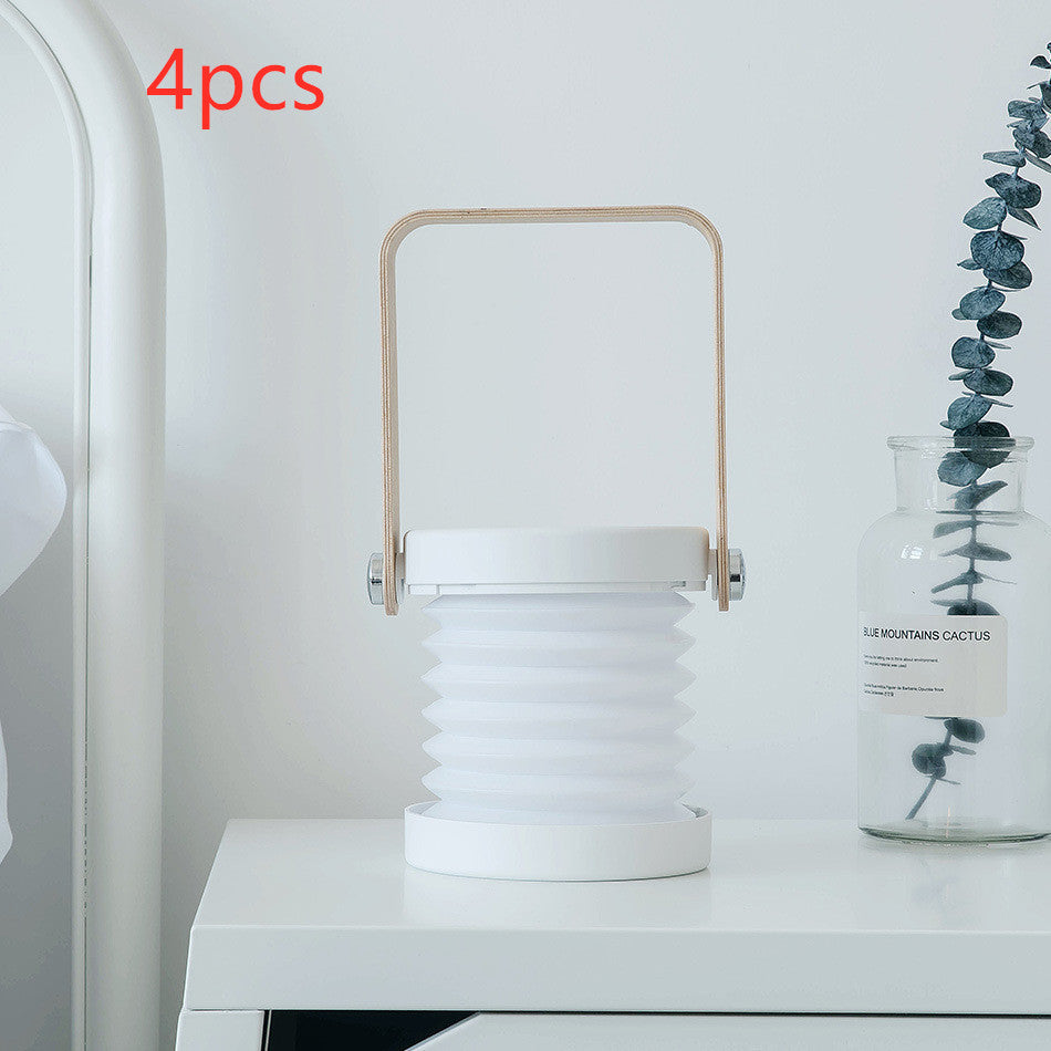 Foldable Portable Lantern Lamp USB Rechargeable For Home Decor