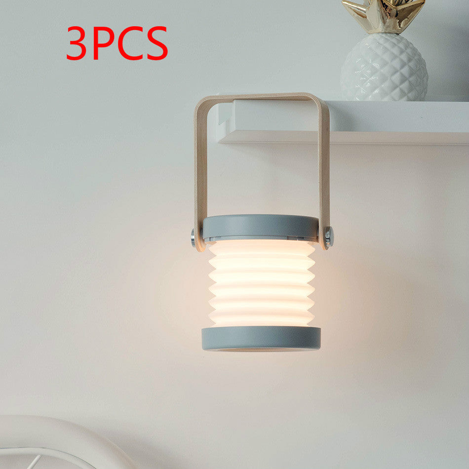 Foldable Portable Lantern Lamp USB Rechargeable For Home Decor