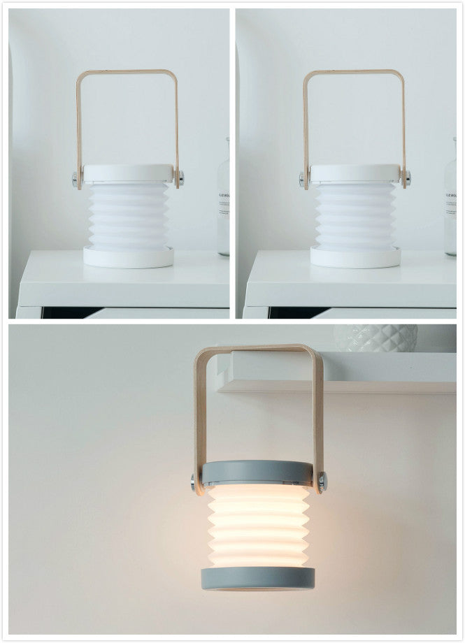 Foldable Portable Lantern Lamp USB Rechargeable For Home Decor