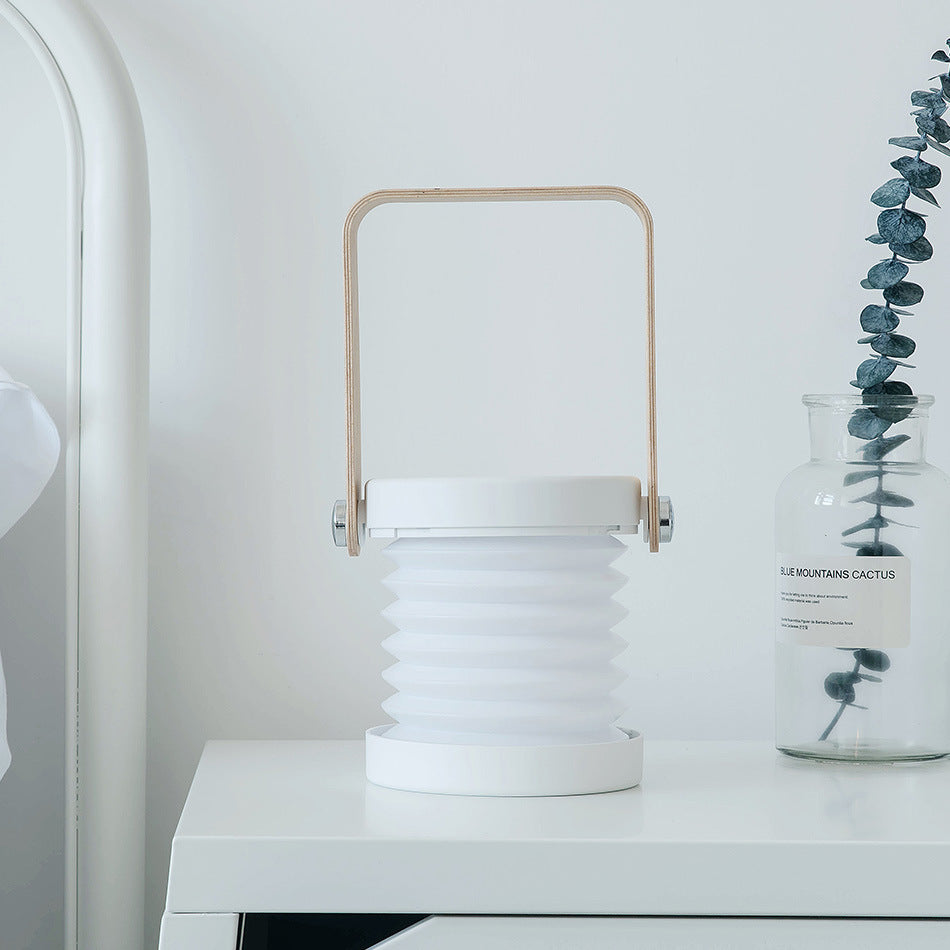 Foldable Portable Lantern Lamp USB Rechargeable For Home Decor