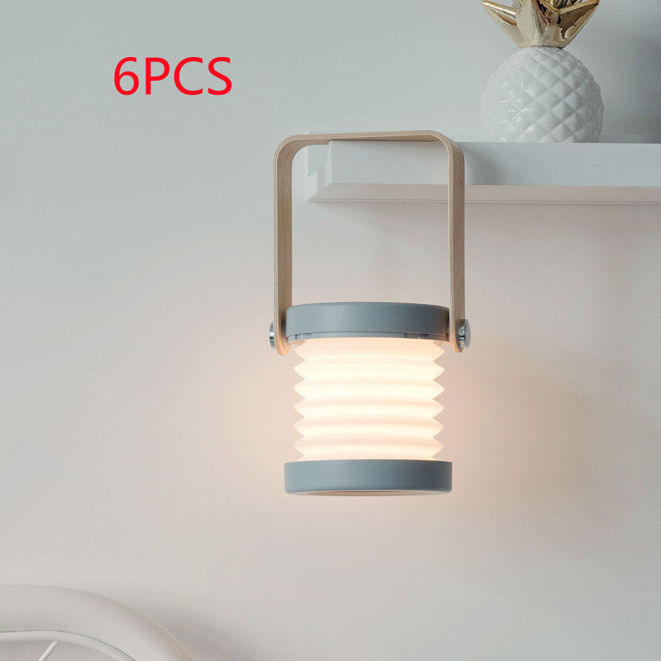 Foldable Portable Lantern Lamp USB Rechargeable For Home Decor