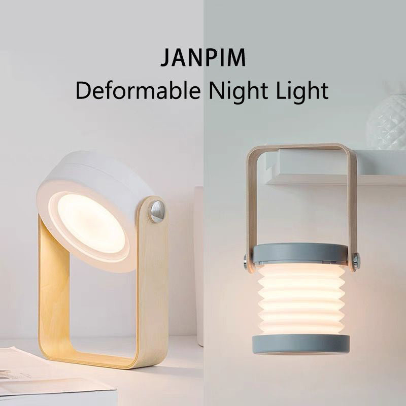 Foldable Portable Lantern Lamp USB Rechargeable For Home Decor
